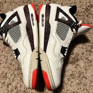 Jordan | Shoes | Jordan 4 Citron Size 4 Bright Crimson  display picture 3